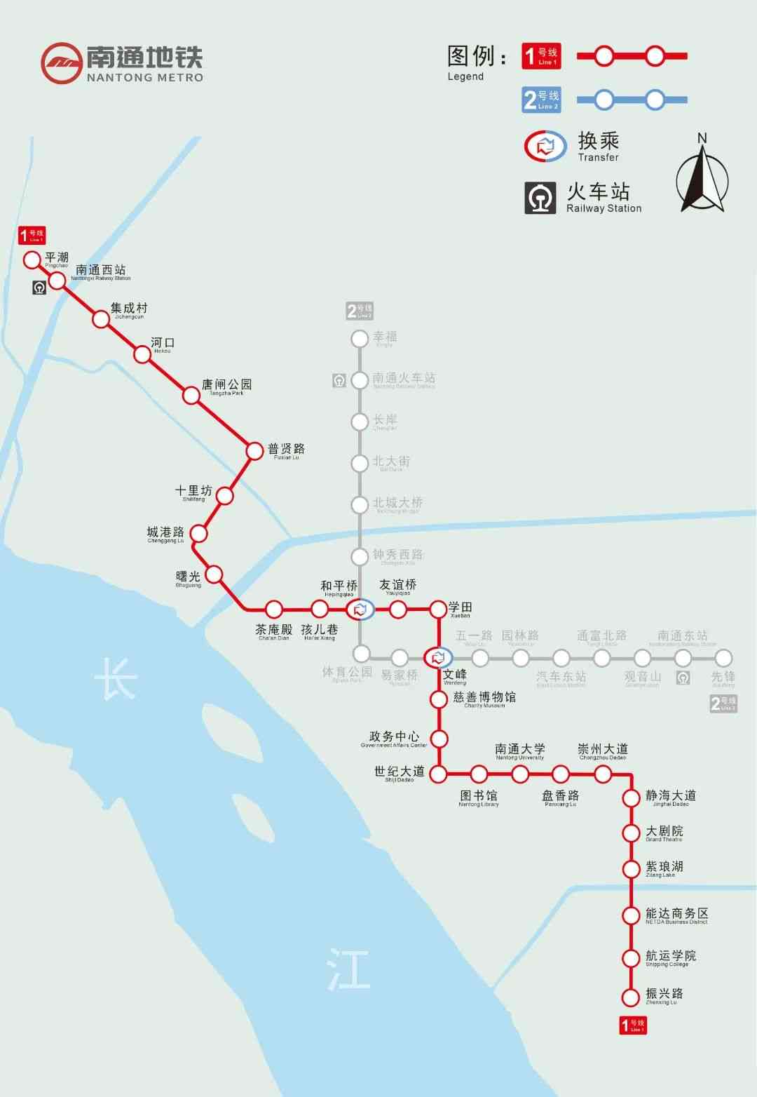 上海毅圆参建的南通1号线开始试运行