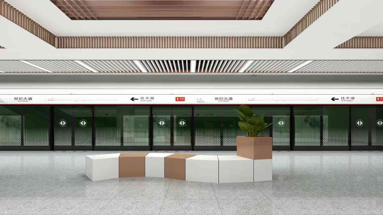 轨道交通地铁站高铁站公共区域座椅，垃圾桶定制案例分享